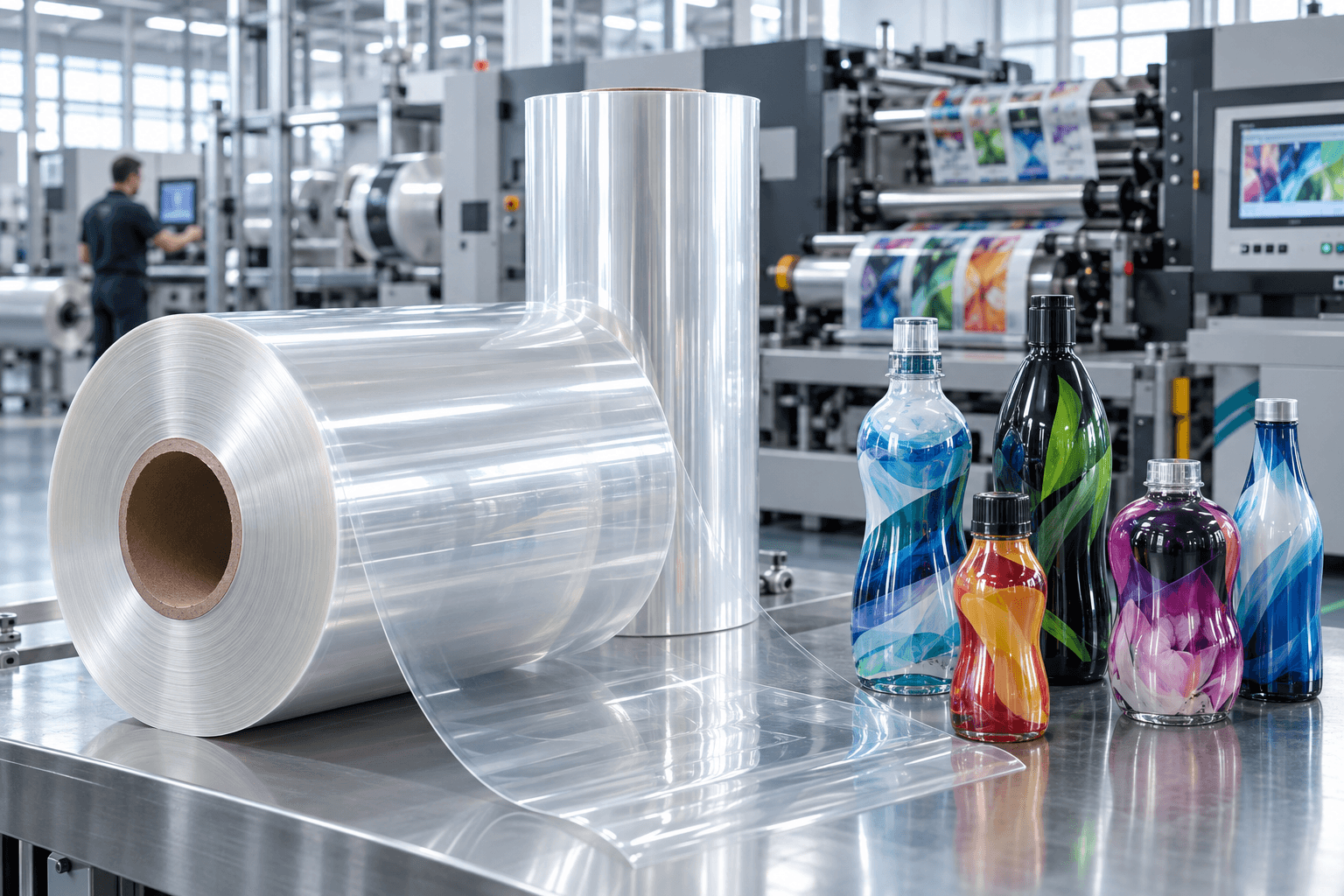 Premium Baskı PETG Sleeve Film